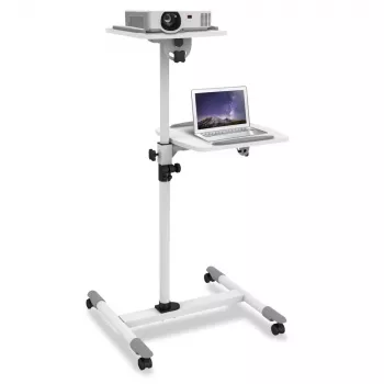 Techly Universal Trolley for Notebook / Projector, Weiß ICA-TB TPM-6
