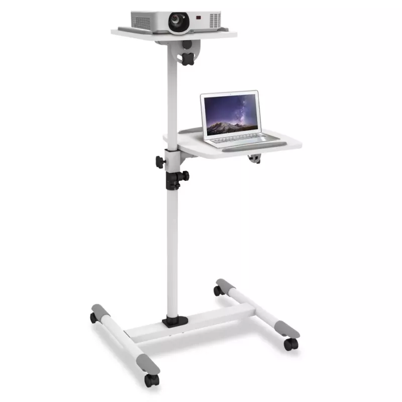 Techly Universal Trolley for Notebook / Projector, Weiß ICA-TB TPM-6