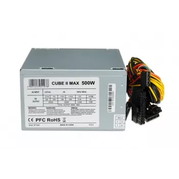 IBOX Cube Ii Netzteil Unit 500 W 20+4 Pin ATX ATX Silber