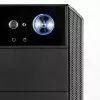 Modecom Oberon Pro Midi-Tower PC-Gehäuse, ATX/Micro-ATX/ITX, Seitenfenster, Grafikkarte bis 395 mm, 2x USB 3.0, schwarz