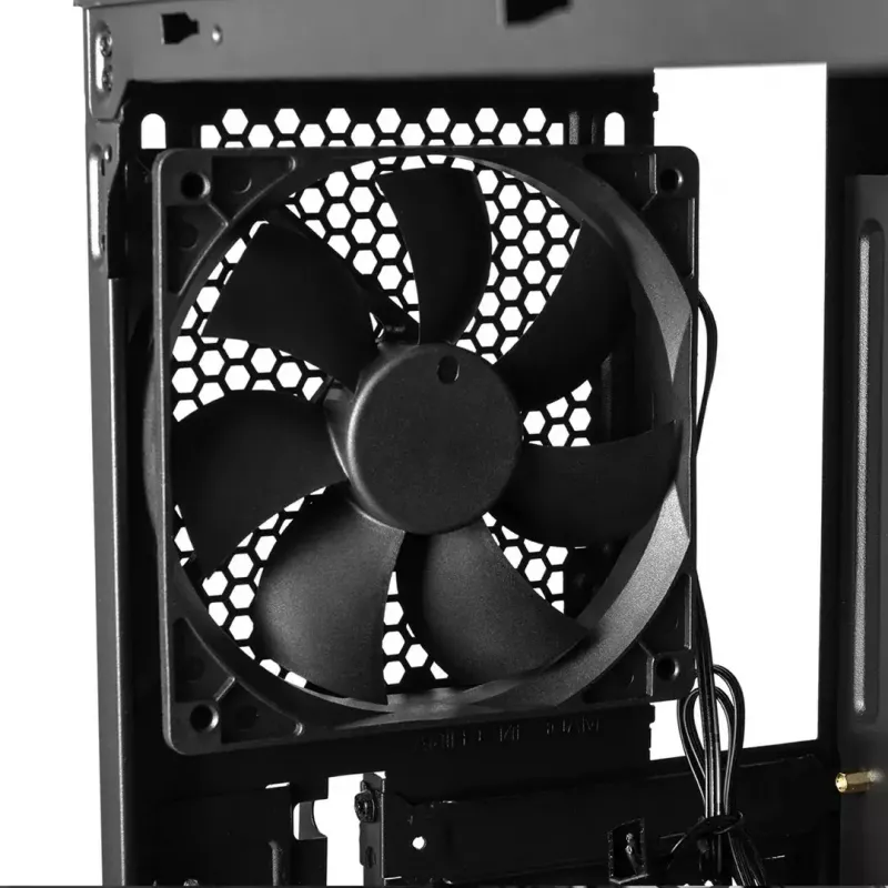 Modecom Oberon Pro Midi-Tower PC-Gehäuse, ATX/Micro-ATX/ITX, Seitenfenster, Grafikkarte bis 395 mm, 2x USB 3.0, schwarz