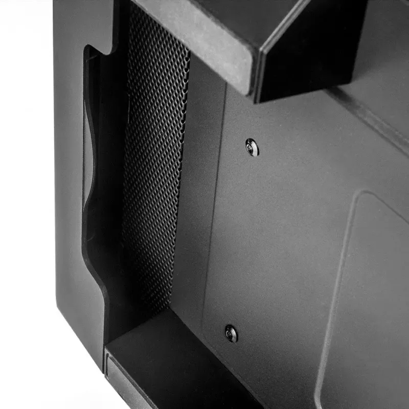 Modecom Oberon Pro Midi-Tower PC-Gehäuse, ATX/Micro-ATX/ITX, Seitenfenster, Grafikkarte bis 395 mm, 2x USB 3.0, schwarz