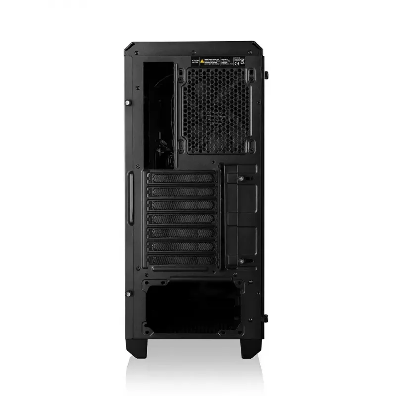 Modecom Oberon Pro Midi-Tower PC-Gehäuse, ATX/Micro-ATX/ITX, Seitenfenster, Grafikkarte bis 395 mm, 2x USB 3.0, schwarz