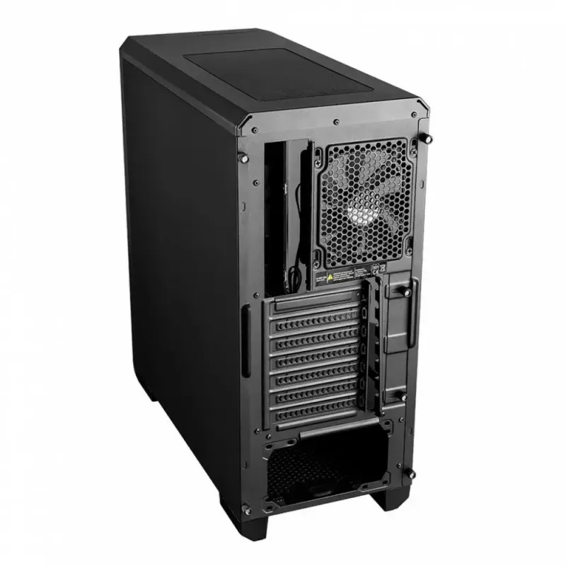 Modecom Oberon Pro Midi-Tower PC-Gehäuse, ATX/Micro-ATX/ITX, Seitenfenster, Grafikkarte bis 395 mm, 2x USB 3.0, schwarz