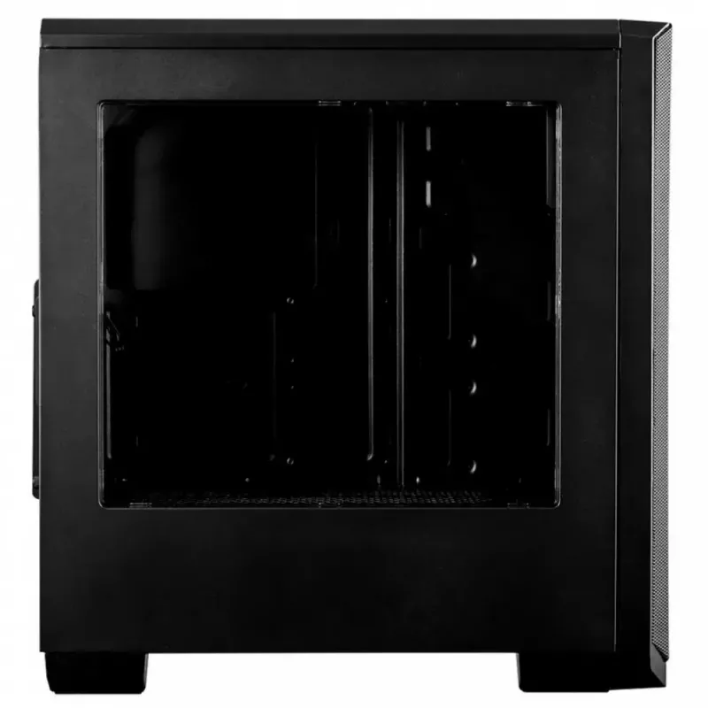 Modecom Oberon Pro Midi-Tower PC-Gehäuse, ATX/Micro-ATX/ITX, Seitenfenster, Grafikkarte bis 395 mm, 2x USB 3.0, schwarz