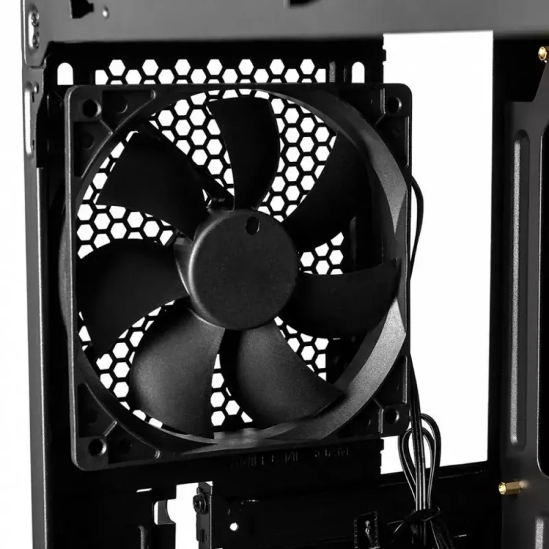 Modecom Oberon Pro Midi-Tower PC-Gehäuse, ATX/Micro-ATX/ITX, Seitenfenster, Grafikkarte bis 395 mm, 2x USB 3.0, schwarz