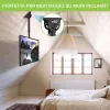 Techly Teleskop-Deckenhalterung bis 1,6 m LED TV LCD 23-42 Zoll ICA-CPLB 922L