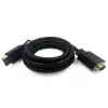Gembird CCP-DPM-VGAM-6 DisplayPort-auf-VGA-Adapterkabel, 1,8 m, schwarz