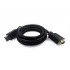 Gembird CCP-DPM-VGAM-6 DisplayPort-auf-VGA-Adapterkabel, 1,8 m, schwarz