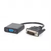 Video-Adapterkabel Gembird DVI-D (Stecker) auf VGA (Buchse) 0,2 m, schwarz