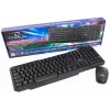 Titanum Memphis TK108 Tastatur-und-USB-Maus-Set, Schwarz