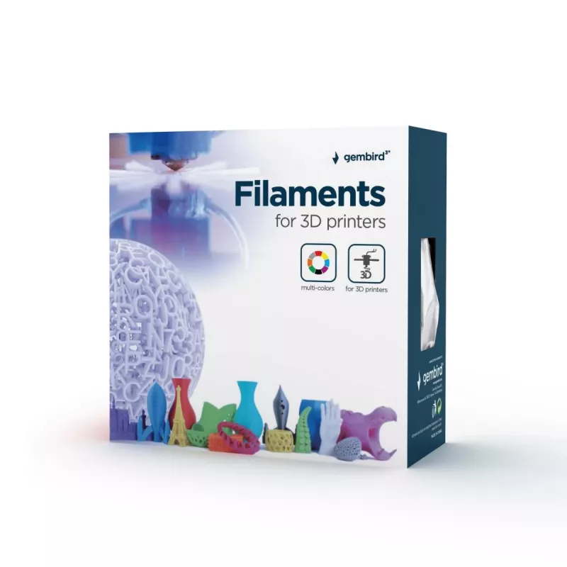 GEMBIRD ABS-Filament - Rot - 1,75 mm - 1 kg