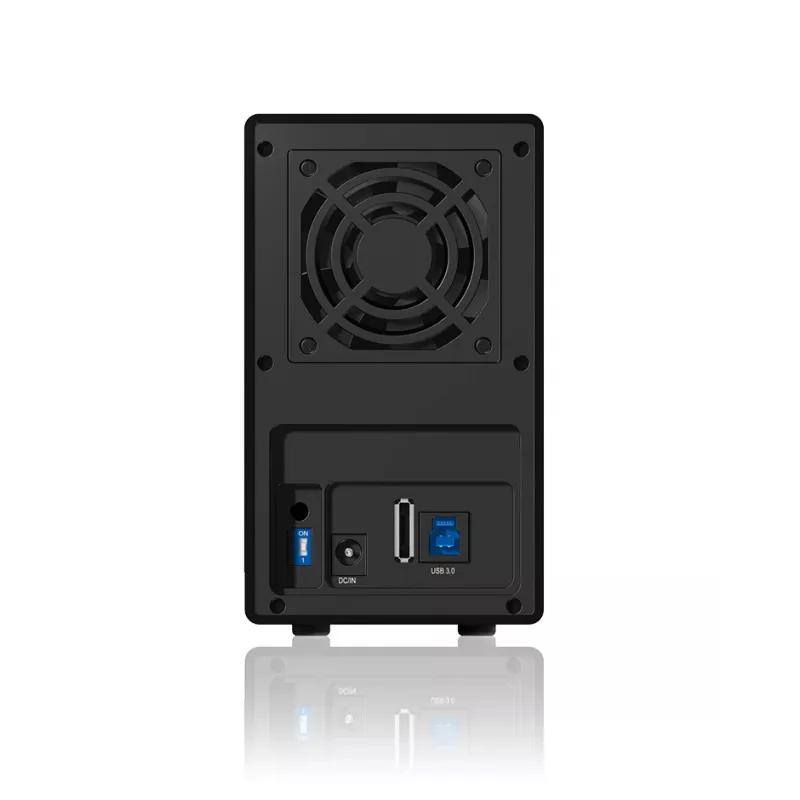 ICY BOX IB-RD3620SU3 Disk-Array 0 TB Desktop Schwarz