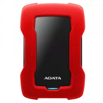 Externe HDD ADATA HD330 2 TB 2,5 Zoll USB 3.2 Gen 1 Rot, stoßfest, 256-Bit-AES