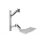 DIGITUS Flexible Wandhalterung für Arbeitsplätze für Monitor+Tastatur (DA-90354)