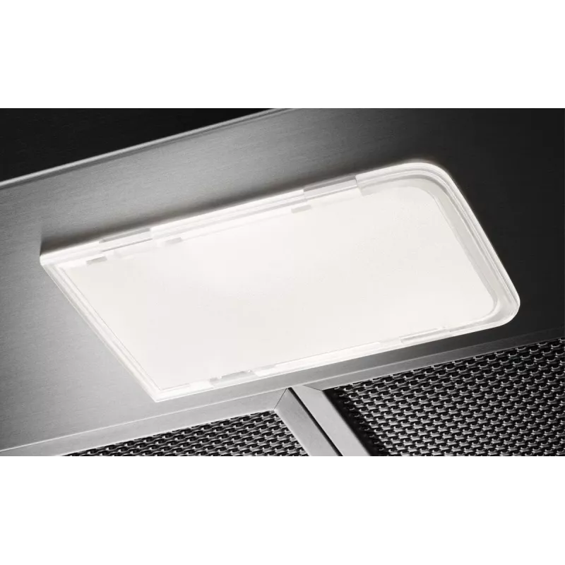 Wandhaube Electrolux LFC319X, Edelstahl, 898×(69–102)×450 mm, 420 m³/h, 3 Stufen, Metallfilter