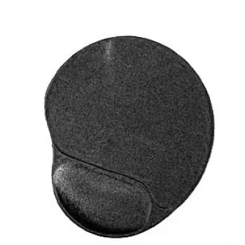 GEMBIRD Mauspad mit Gel-Handgelenkauflage (240 x 220 mm) – Schwarz