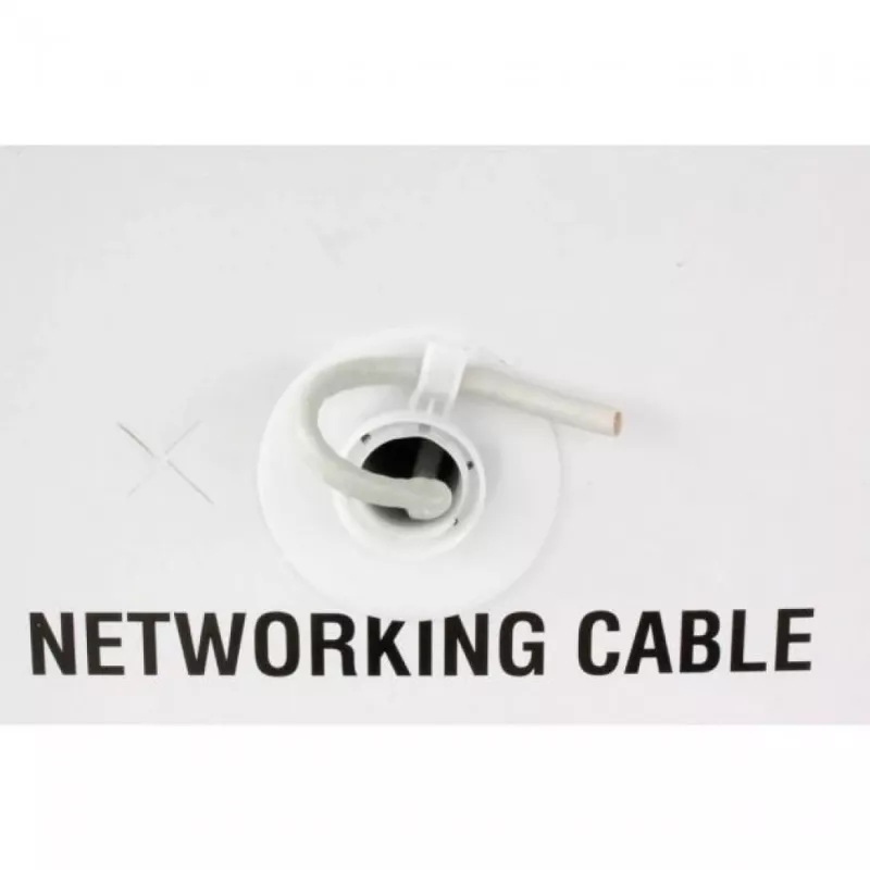 Techly ITP9-FLU-0305 Netzwerkkabel Grau 305 m Cat6 U/UTP (UTP)