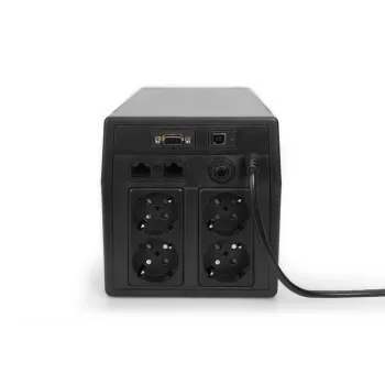 DIGITUS Line-Interact.USV 1000 VA/600 W 12 V/7 Ah x2 4x CEE7/7 AVR USB