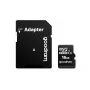 MicroSDHC-Speicherkarte GOODRAM 16 GB Class 10 UHS-I (U1), Lesen 100 MB/s, Schreiben 10 MB/s, magnetgeschützt, mit SD-Adapter