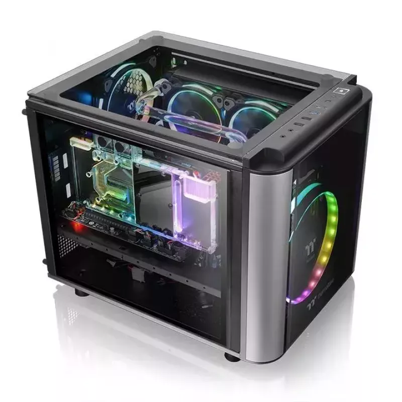 PC-Gehäuse Thermaltake Level 20 VT Micro Tower Schwarz
