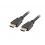 HDMI-Kabel LANBERG CA-HDMI-10CC-0100-BK, HDMI Typ A – Typ A, 10 m, schwarz, HDMI 1.4b