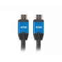 Lanberg CA-HDMI-20CU-0018-BL Premium HDMI-Kabel M/M, HDMI 2.0, 1,8 m, 4K, mit Ethernet, schwarz