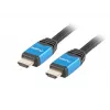 Lanberg CA-HDMI-20CU-0018-BL Premium HDMI-Kabel M/M, HDMI 2.0, 1,8 m, 4K, mit Ethernet, schwarz