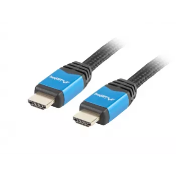 HDMI-Kabel LANBERG CA-HDMI-20CU-0018-BL 1,8 m, HDMI 2.0, 18 Gbit/s, 2160p, ARC, Ethernet