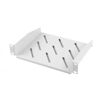 LANBERG Festes Regal 10 Zoll 1HE/254x180mm max. Traglast bis 20 kg Grau