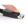 DIGITUS DisplayPort-Kabel, M/M, 2 m mit Verriegelung, Ultra HD 8K, Vers. 1.3/1.4, Standard