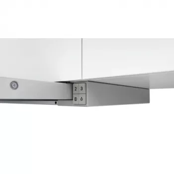 Bosch Serie 4 DFT63AC50 Dunstabzugshaube Semi built-in (Pull-out) Silber 360 m³/h