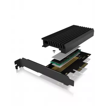 ICY BOX IB-PCI214M2-HSL Schnittstellenkarte/Adapter Intern M.2
