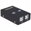 Manhattan 162005 USB-2.0-Umschalter mit automatischer Umschaltung, 2 Ports, 480 Mbit/s