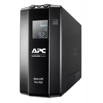 APC Back-UPS PRO BR900MI - 6x C13 Ausgang, USB, 900VA, Line-Interactive, 0,9 kVA, 540 W, Sinus, 176 V, 294 V