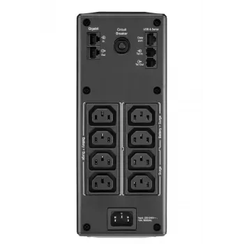 APC Back-UPS Pro, 1300VA/780W, Tower, 230V, 8x IEC C13 Steckdosen, AVR, LCD, benutzerwechselbare Batterie