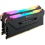 CORSAIR Arbeitsspeicher 16GB DDR4 3200MHz 2x8GB DIMM C16 Vengeance RGB Pro - Schwarz