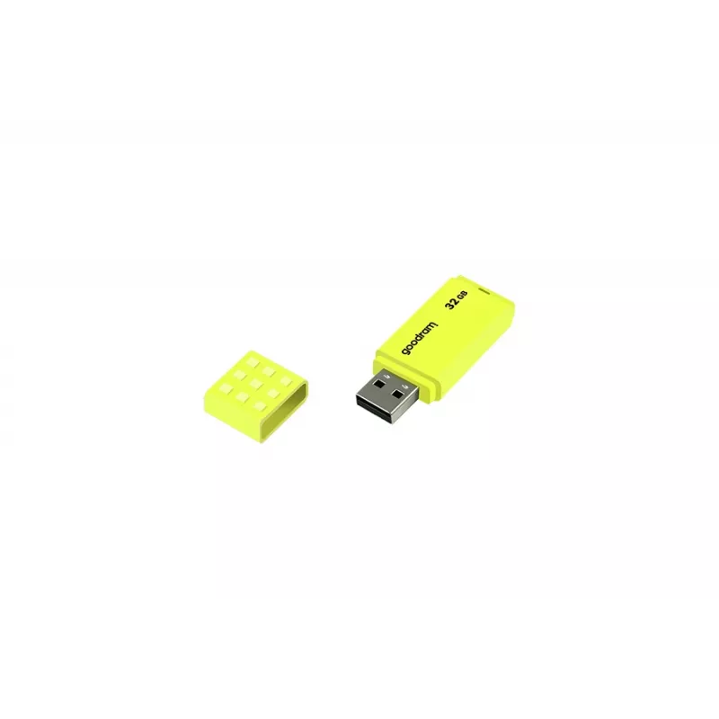 USB-Stick GOODRAM UME2 32 GB USB Typ-A 2.0, Lesen 20 MB/s, Schreiben 5 MB/s, gelb