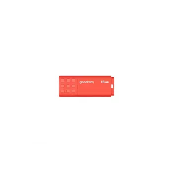 USB-Flash-Laufwerk GOODRAM UME3 16 GB USB Typ-A 3.2 Gen 1 (orange), 60/20 MB/s, kappenloses Kunststoffgehäuse
