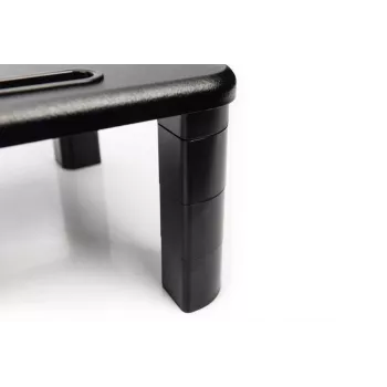 DIGITUS Höhenverstellbarer Tisch-Monitorständer 400x280x143mm; max. Belastung bis 10kg