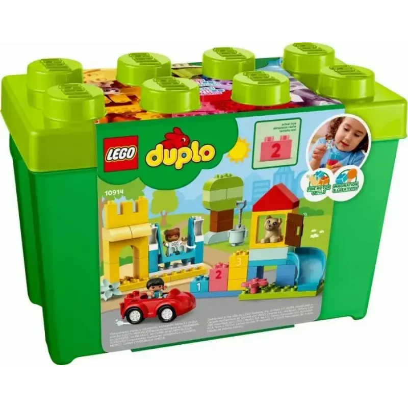 LEGO DUPLO 10914 Deluxe Steinebox, 85 Teile, ab 1,5 Jahren