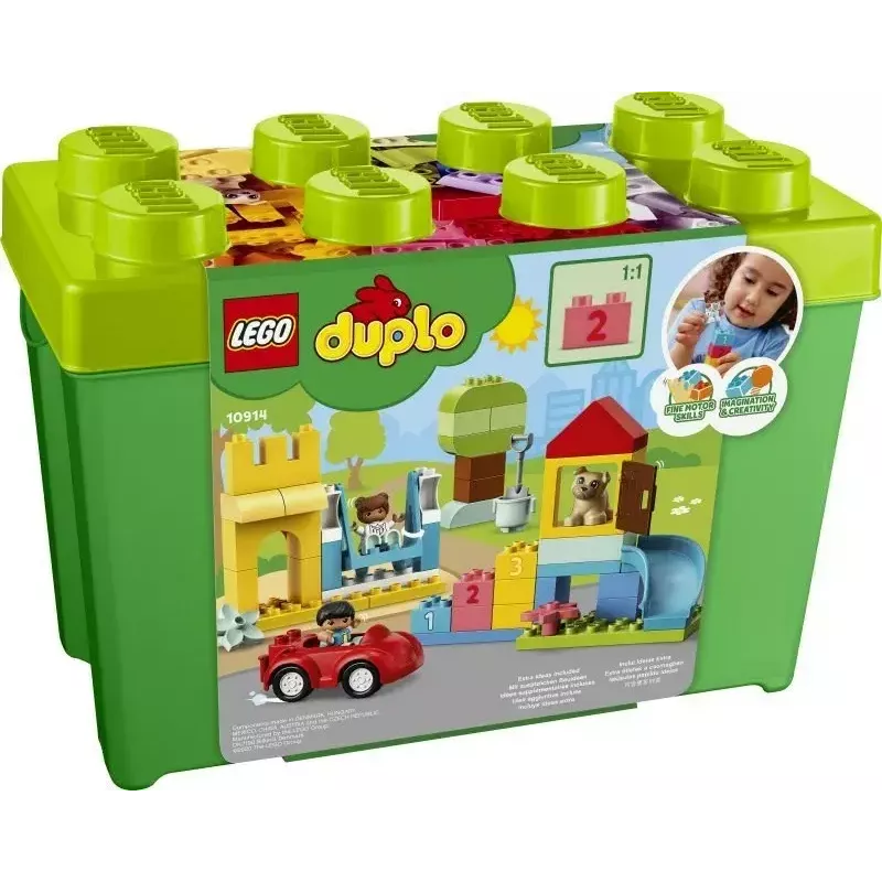 LEGO DUPLO 10914 Deluxe Steinebox, 85 Teile, ab 1,5 Jahren