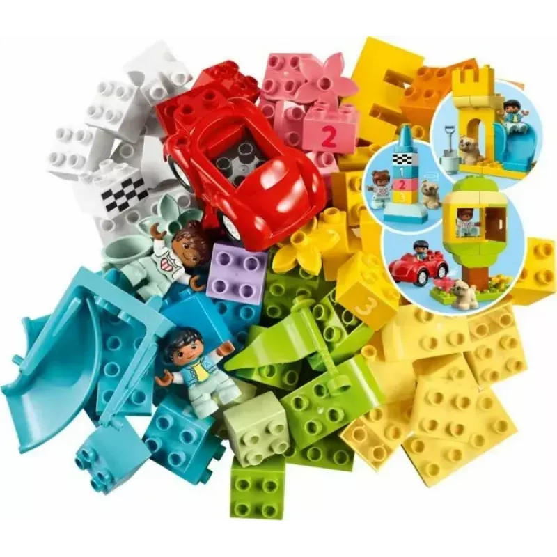 LEGO DUPLO 10914 Deluxe Steinebox, 85 Teile, ab 1,5 Jahren