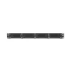 Bürstenleiste LANBERG AK-1203-B — 19 Zoll 1U Metall-Kabelorganisator, schwarz