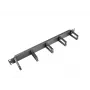 Kabelmanagement-Panel LANBERG AK-1202-B, 1U, 19 Zoll (482,6 mm) Breite, Tiefe 78,7 mm, schwarz