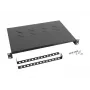 LANBERG Fixed Shelf - 19in 1u/483x300mm Max Load Capacity Up To 25kg Schwarz