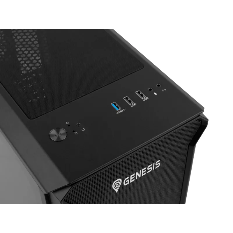 GENESIS Irid 503 Micro Tower Schwarz
