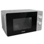 Solo-Mikrowelle Gorenje MO20E1S — 20 l, 800 W, Drehregler, 270 mm Drehteller, Edelstahl/Schwarz