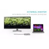 Docking Station i-tec Metal USB-C Travel Nano Dock HDMI/VGA mit LAN + Power Delivery 100 W