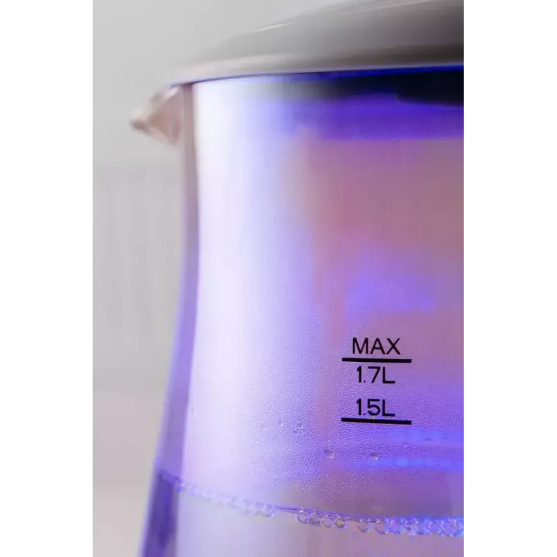 Elektrischer Wasserkocher ELDOM 1,7 l 2200 W Transparent